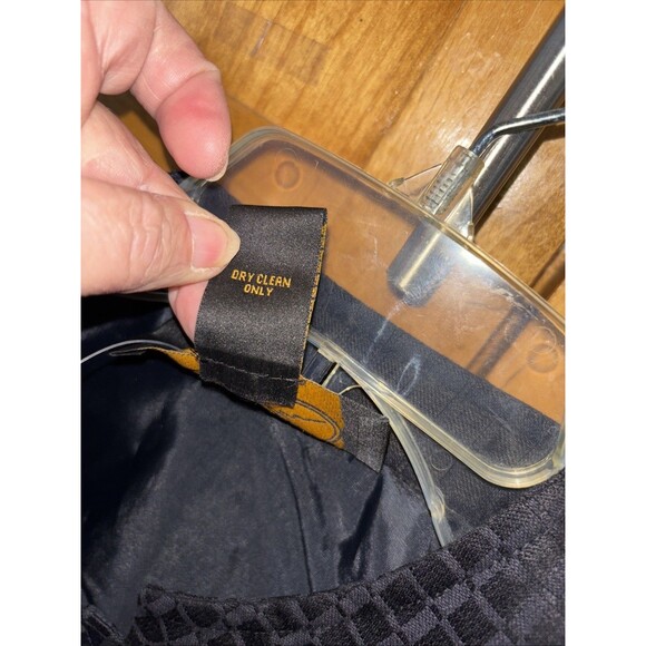 Alex Kim Beaded Jacket Women 2X Black Blue Buttons Lined NEW - Picture 3 of 9